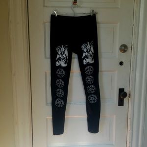 COPY - Cotton stretch goth leggings